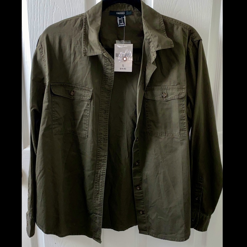 Forever 21 button front shirt